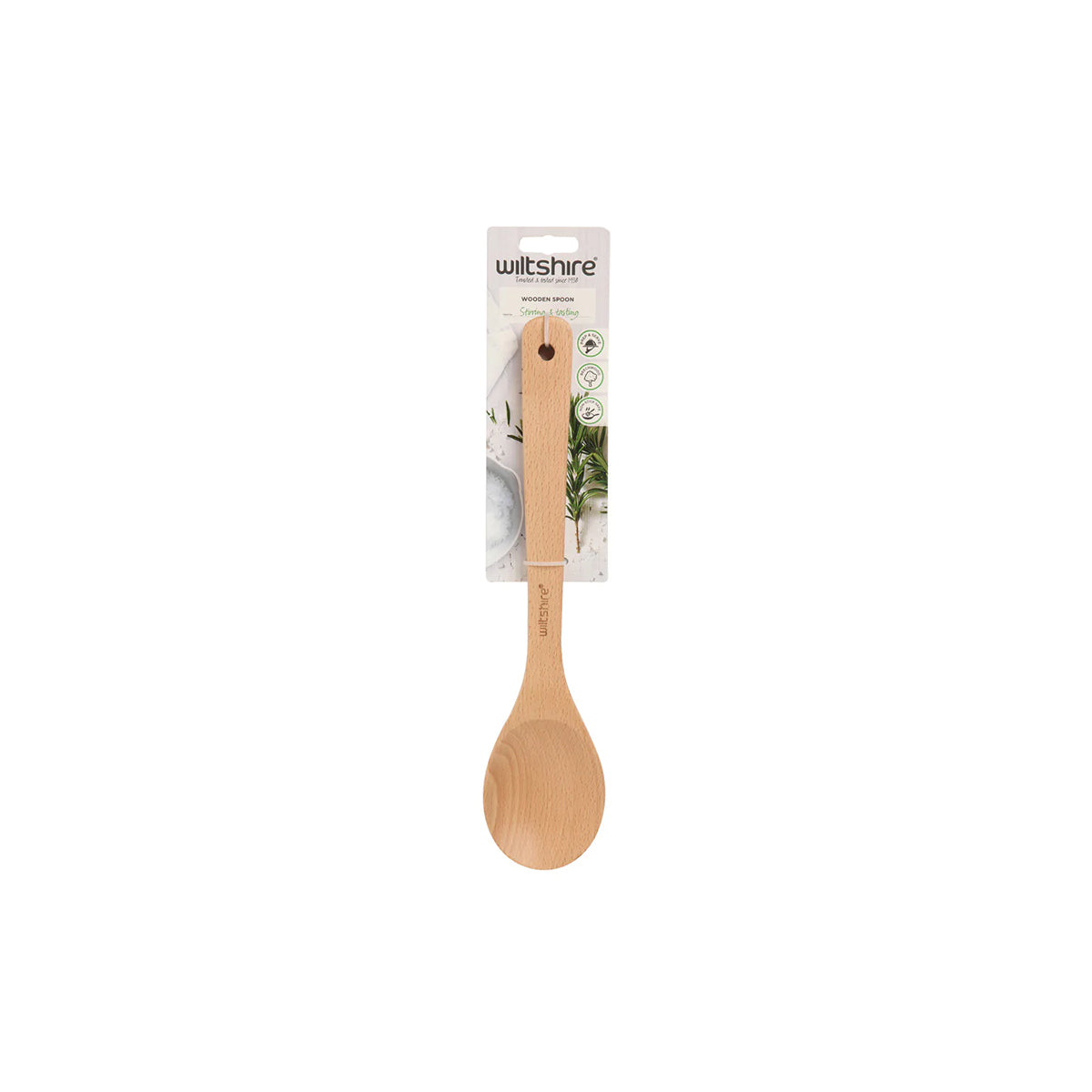 Beechwood Solid Spoon