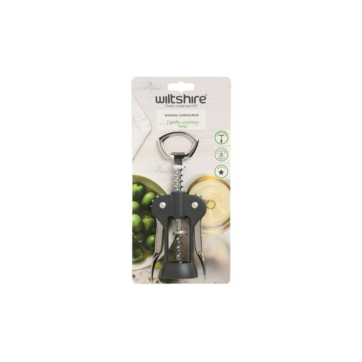 WLT43185 Wiltshire Winged Corkscrew Tomkin Australia Hospitality Supplies