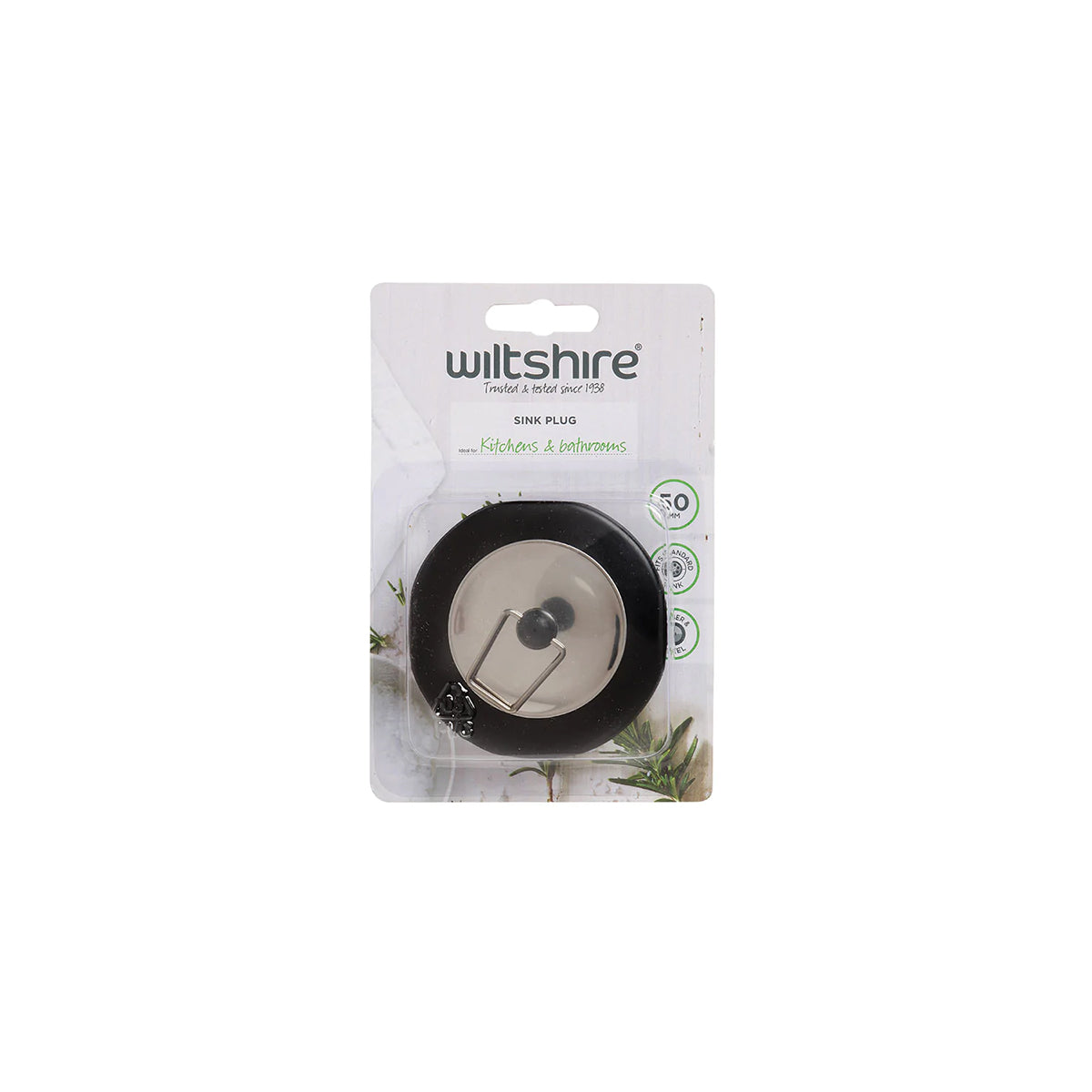 WLT43211 Wiltshire Sink Plug  Tomkin Australia Hospitality Supplies