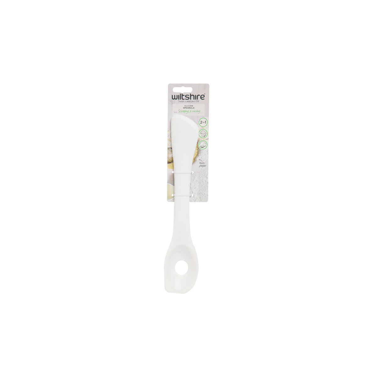 Silicone 2 In 1 Spoon &amp; Spatula