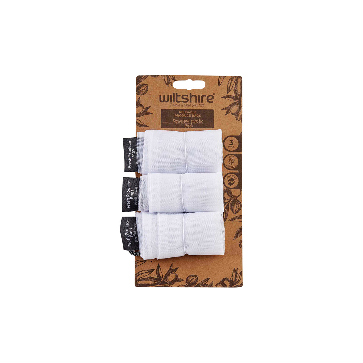 Reuseable Fresh Produce Bags Pack Of 3 - DISCONTINUED BY SUPPLIER