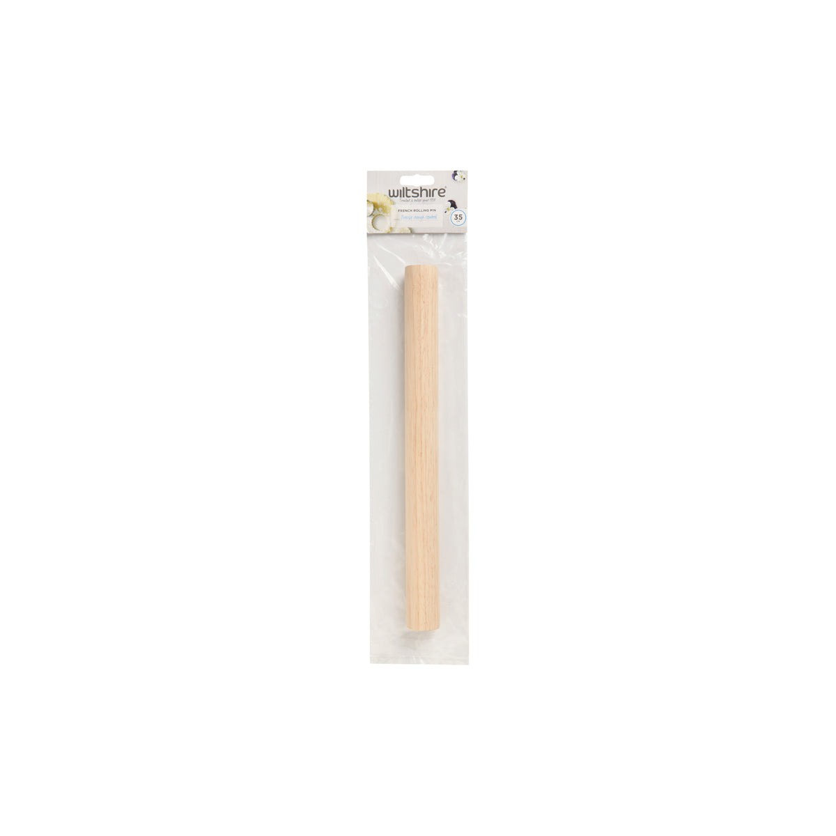 WLT44015 WILTSHIRE French Rolling Pin Tomkin Australia Hospitality Supplies