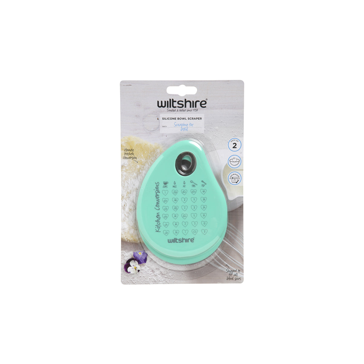 Silicone Scrapers Set Of 2