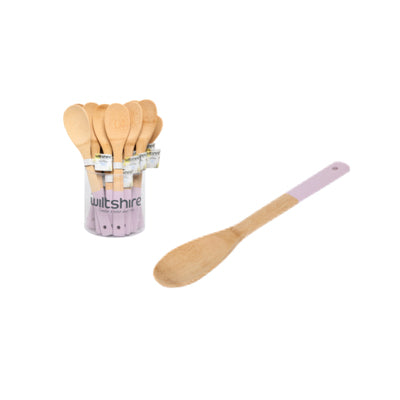 WLT44056 Wiltshire Impulse Bamboo Solid Spoon Tomkin Australia Hospitality Supplies