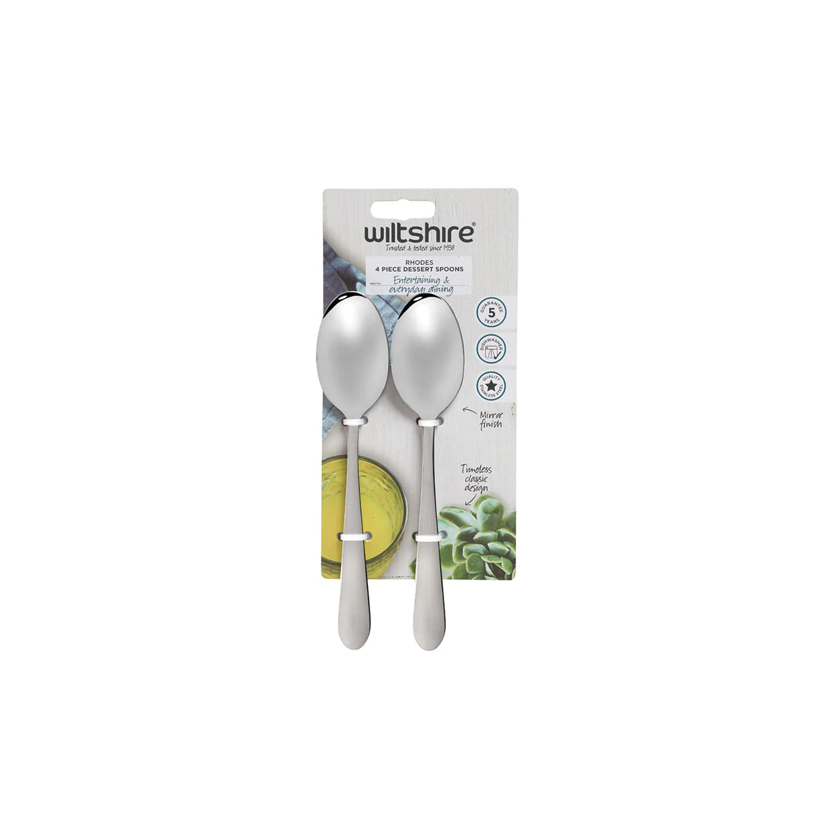 Rhodes Dessert Spoon Set 4pc