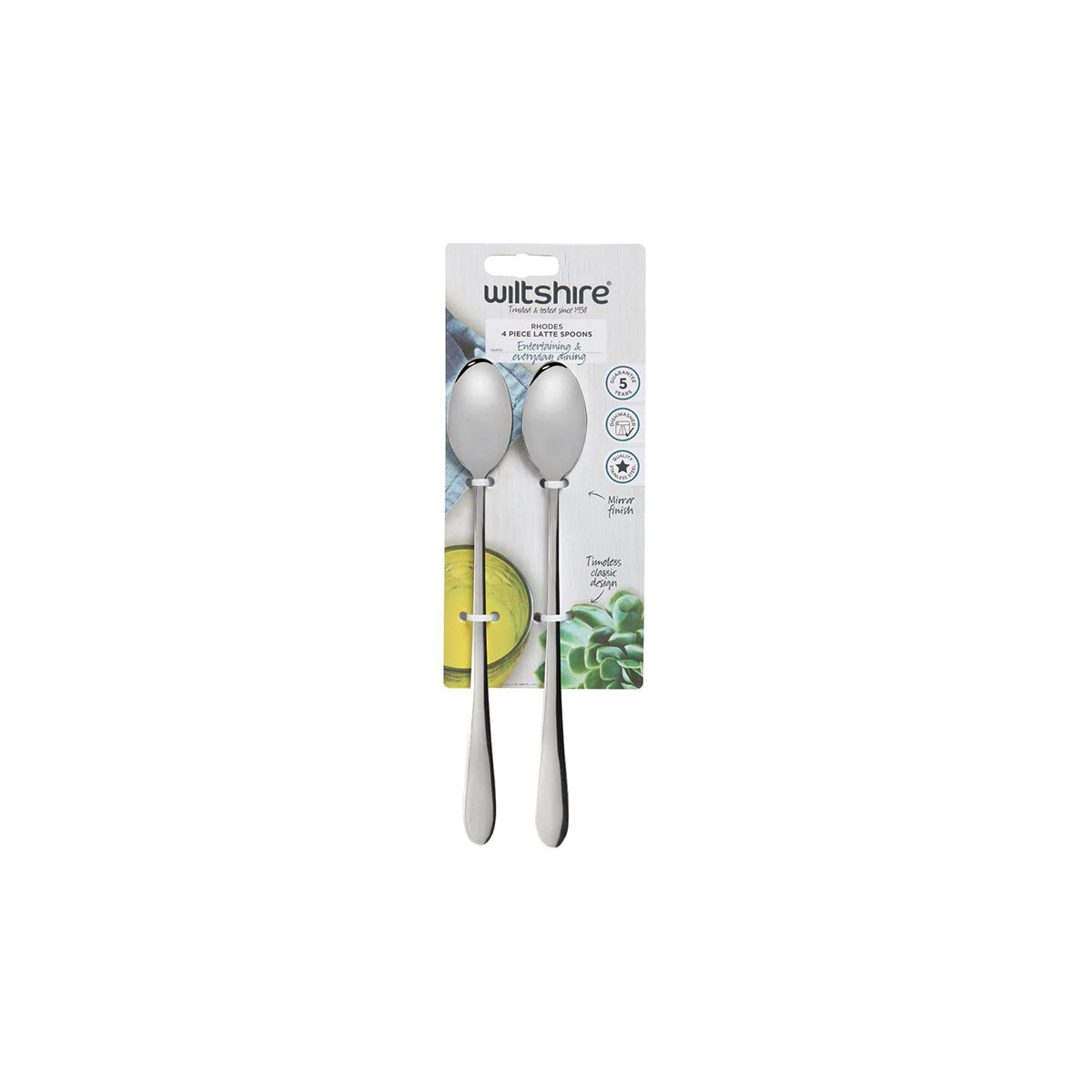 Rhodes Latte Spoon Set 4pc - DISCONTINUED BY SUPPLIER