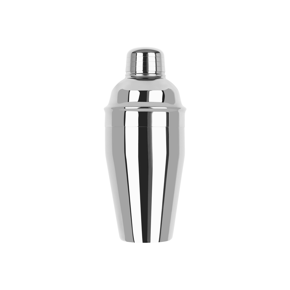 Z0110 Zanzi Classic Club Cocktail Shaker 3pc 500ml Stainless Steel Tomkin Australia Hospitality Supplies
