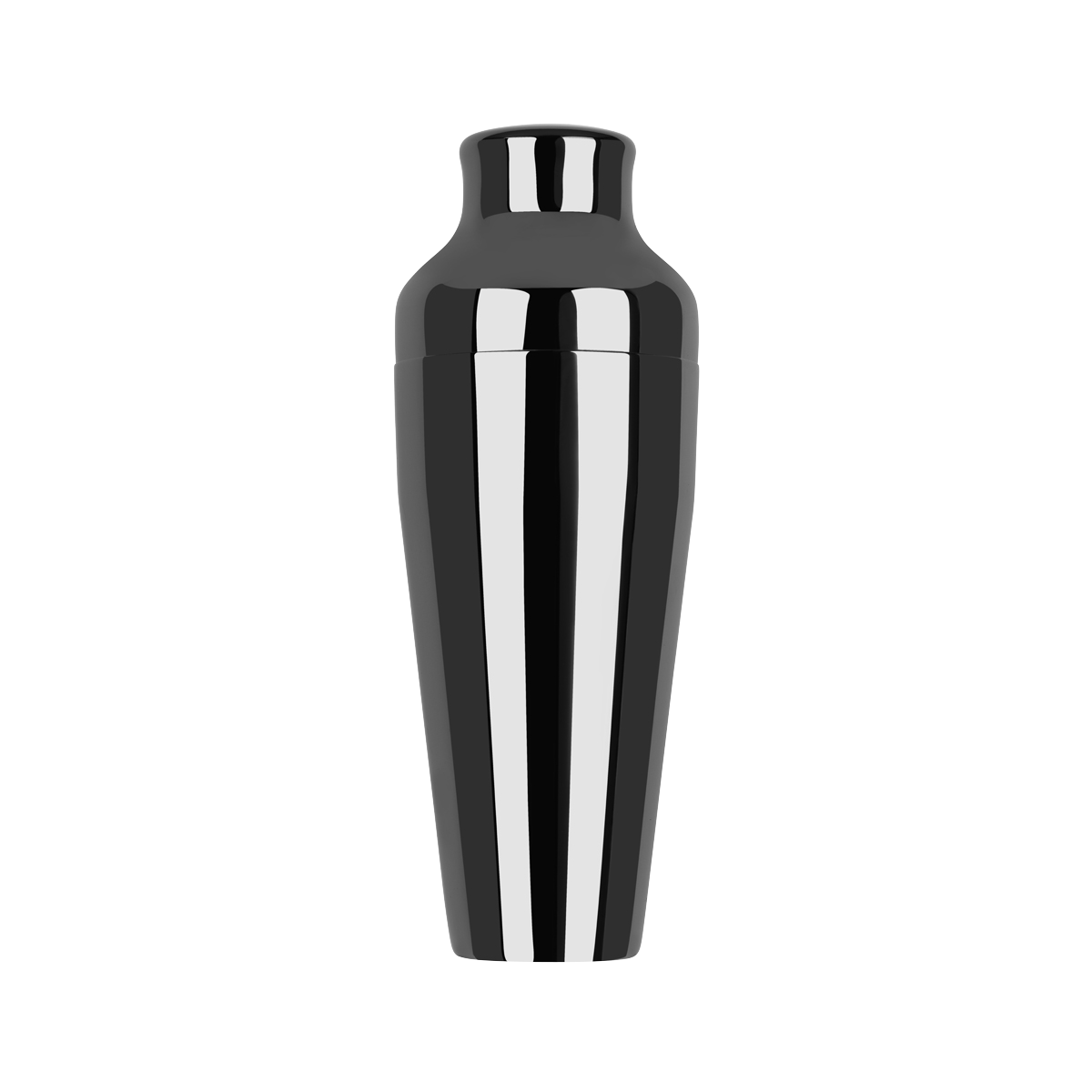 Z0134 Zanzi Parisian Cocktail Shaker 2pc 500ml Gunmetal Tomkin Australia Hospitality Supplies