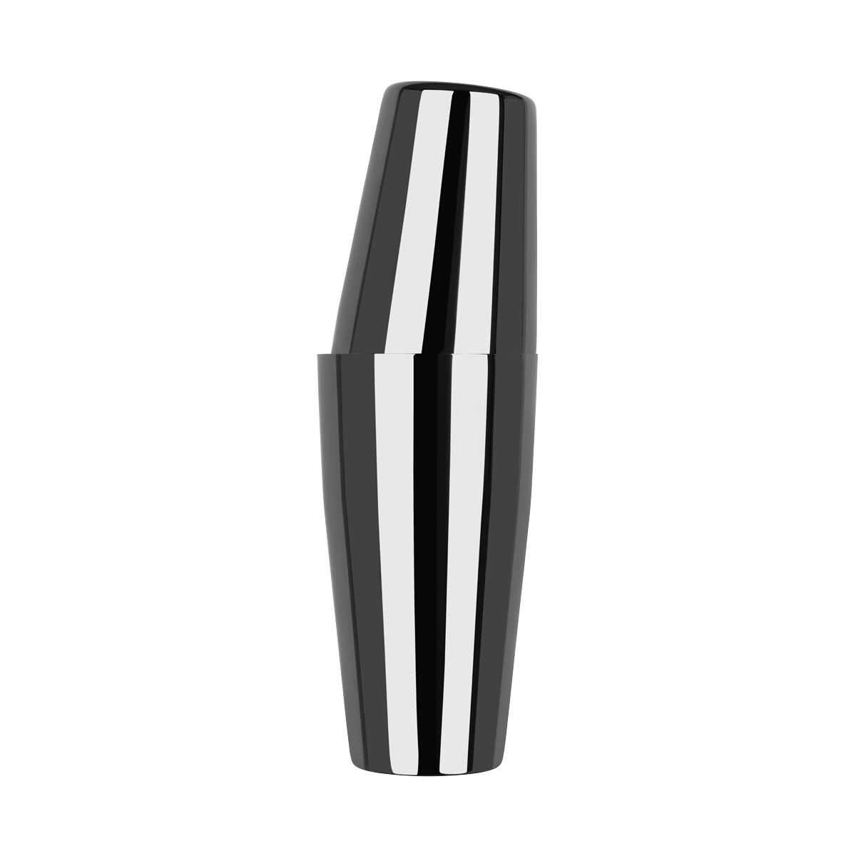 Z0174 Zanzi Toby Boston Cocktail Shaker Set 500/800ml Gunmetal Tomkin Australia Hospitality Supplies