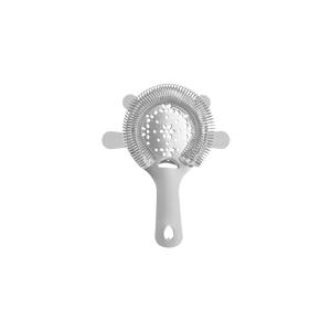 4 Prong Hawthorn Strainer with Flat Handle Stainless Steel