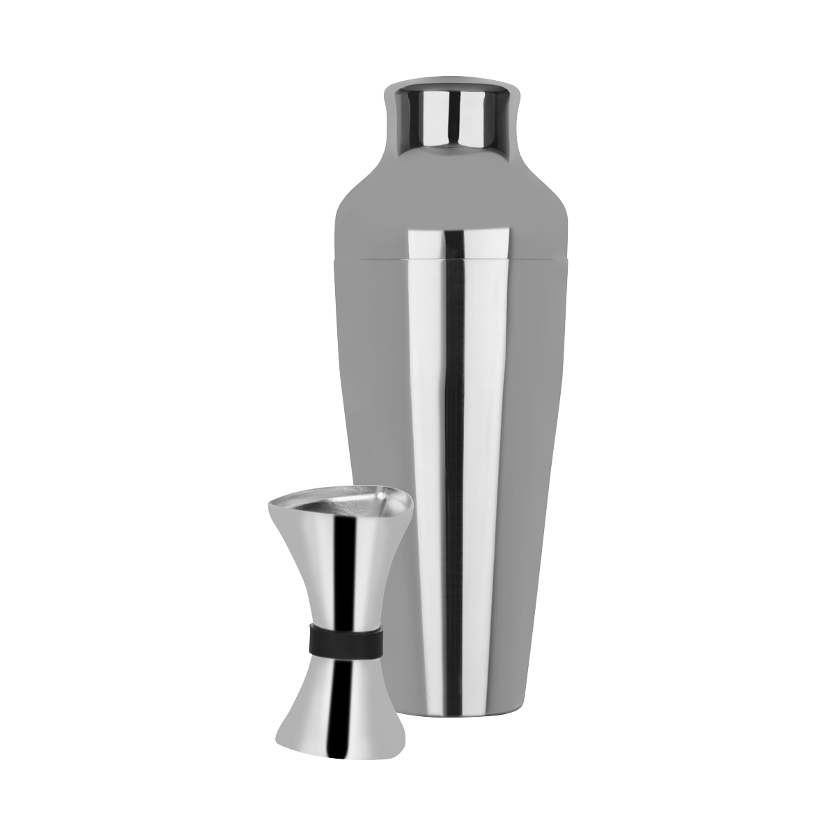 Z9000 Zanzi Cocktail Set 2pc Stainless Steel Tomkin Australia Hospitality Supplies